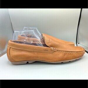 Ara Men's Marv Midan Cognac Leather Moccasin Loafers 12 33601-07 Size: 12